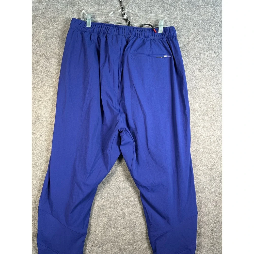 Jordan Mens Royal‎ Blue Nylon Tapered Track Pants Jumpman Joggers BR0362-455 NEW